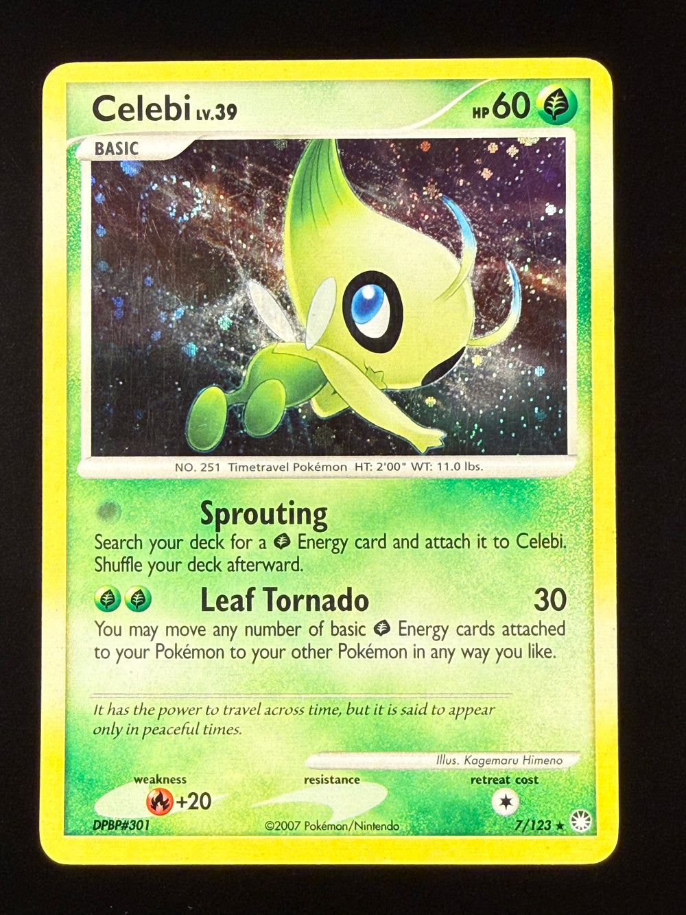 Celebi lv.39 holo