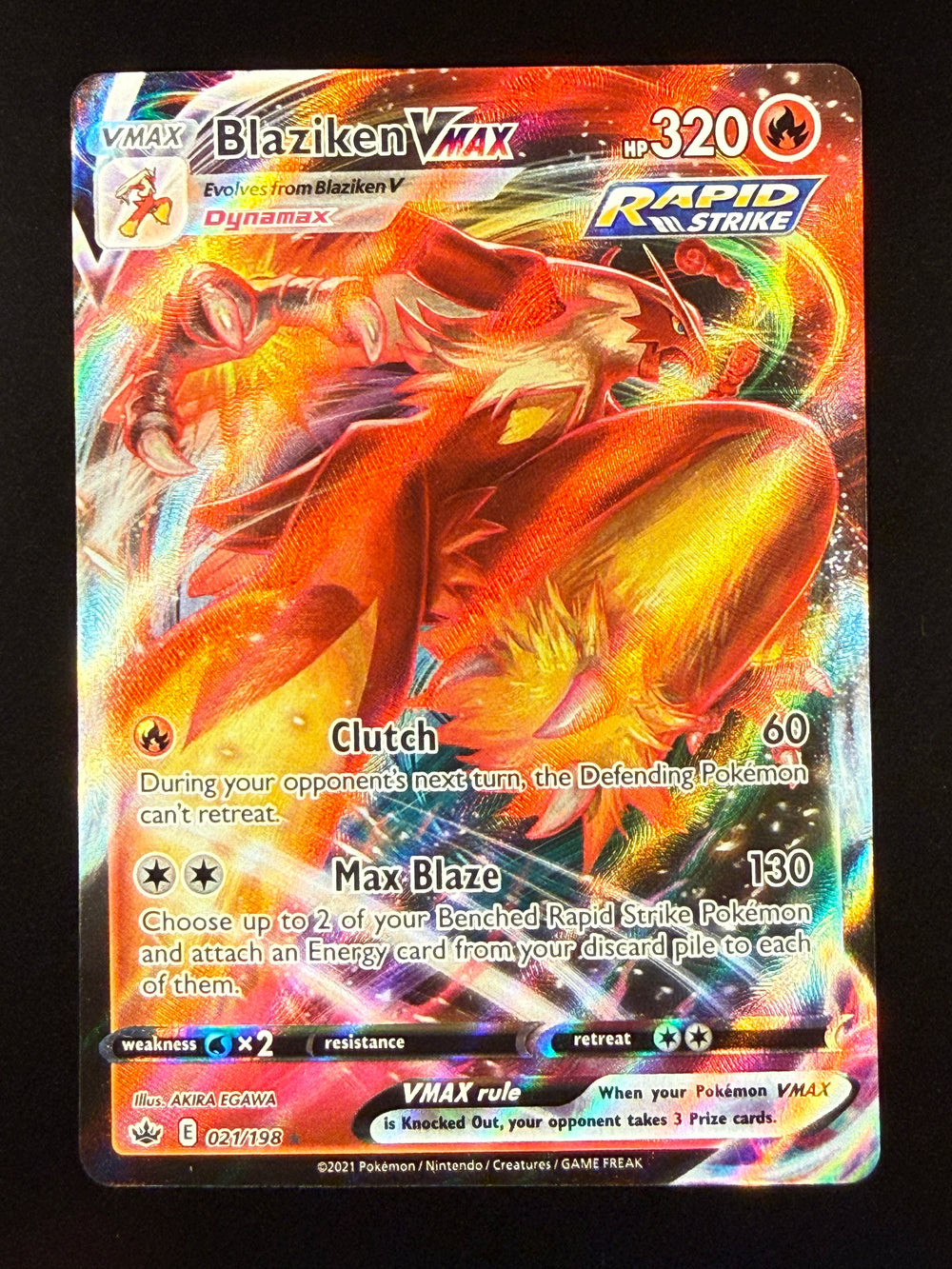 Blaziken Vmax